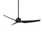 Wac Stella Indoor and Outdoor 3-Blade Smart Ceiling Fan 60in Matte Black with Remote Control, 3 Blades F-056 - alternate 1